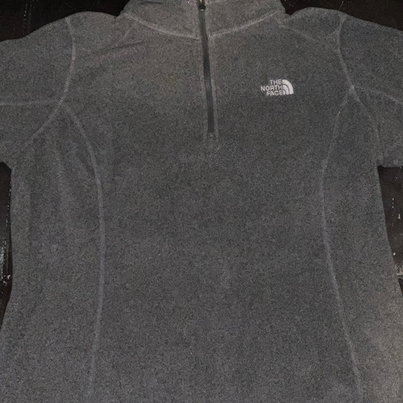 Dark grey NorthFace fleece - Picture 2 of 4